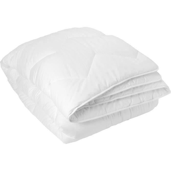 TOISON D'OR - Temperate Bamboo Duvet (300g/m²) - 140x200cm - Temperate heat - Bamboo viscose - 2 peo