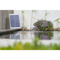 Springbrunnenpumpe  UBBINK  SolarMax 1000  Fördermenge 1350 l/h  18 V 580 mA Solarpanel  Vulkan
