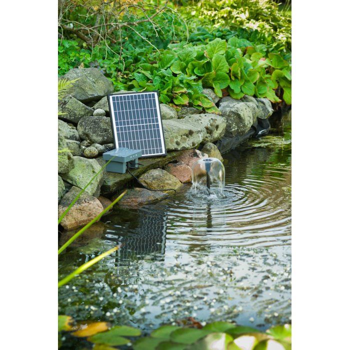 Springbrunnenpumpe  UBBINK  SolarMax 600 Accu Power Control  Fördermenge 700 l/h  Tag-/Nachtbetr