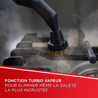 POLTI VAPORETTO Pro 95 Turbo Flexi  Dampfreiniger für verschiedene Oberflächen  1100 W  1,3 l  S