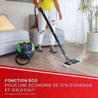 POLTI VAPORETTO Pro 95 Turbo Flexi  Dampfreiniger für verschiedene Oberflächen  1100 W  1,3 l  S