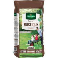 VILMORIN Grassamen - Rustikaler 5KG Beutel - Mehrjährig, dicht, robust und attraktiv