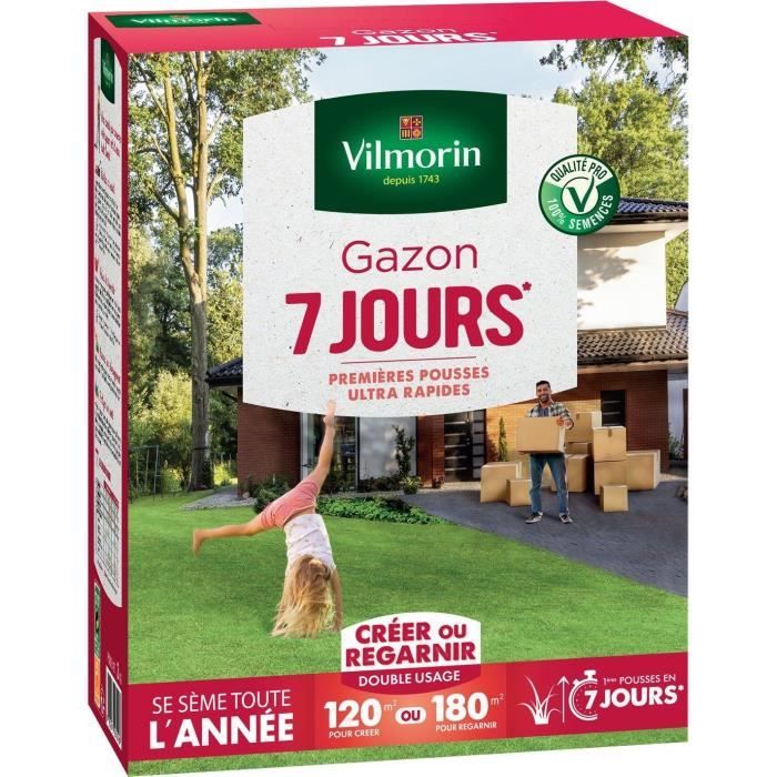 VILMORIN 7-Tage-Grassamen - 3 kg