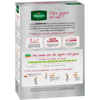 VILMORIN Grassamen - 2 in 1 Universal-Nachsaatbehandlung 1kg-Box - Sehr schnelles Nachwachsen