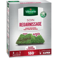 VILMORIN Saatgut für die universelle Rasenpflege und Nachdüngung - 2 in 1 - 3 kg