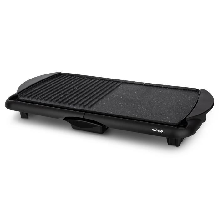 WEASY STO52 ELECTRIC PANCHA 2000W - Stone effect plate - 52x27cm - Adjustable temperature - Anti -ad