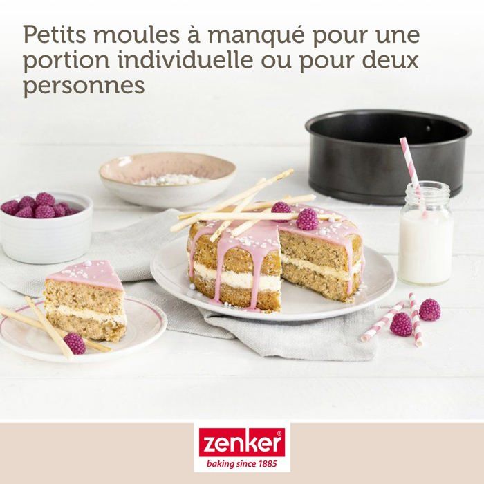2er Set Mini-Springformen - ZENKER - Special Mini - 16 und 18 cm