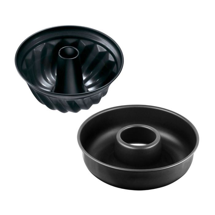 Kouglofform und Savarinform - ZENKER - Schwarz Metallic - 25 und 28 cm