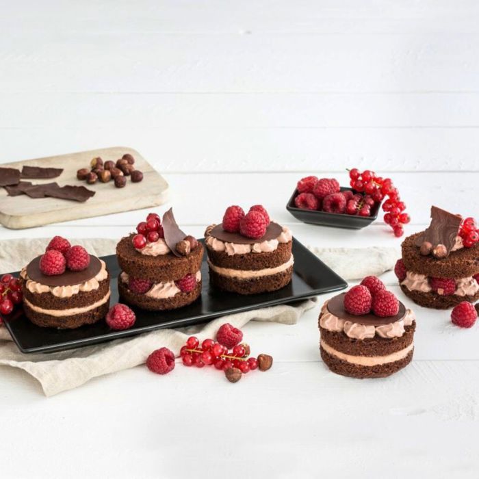 ZENKER Mini-Kuchenbackblech und Zuckergussspatel  Schwarz Metallic