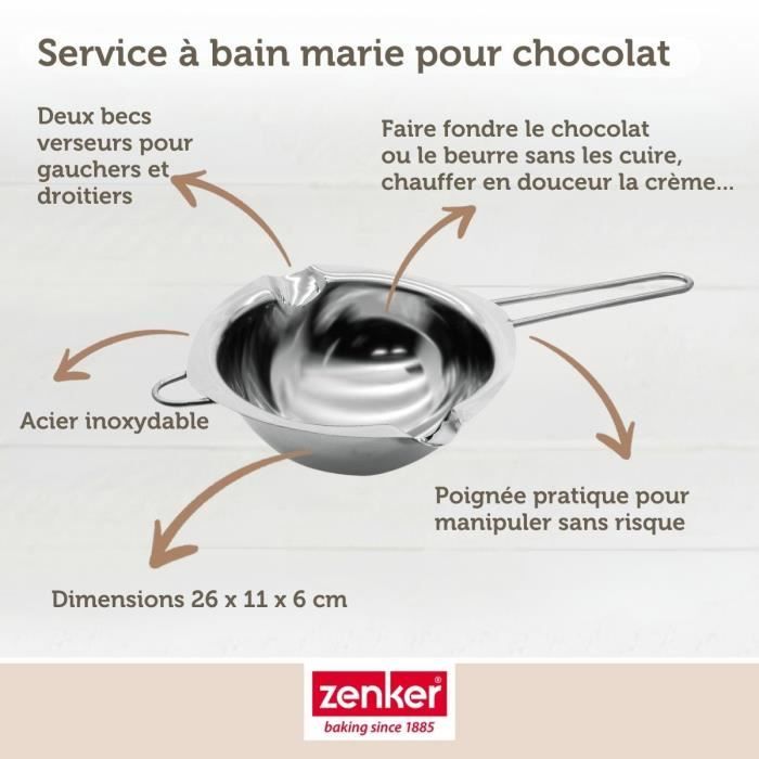 Bain-Marie-Set und Frittierzange für Donuts - ZENKER - Smart Pastry