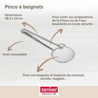 Bain-Marie-Set und Frittierzange für Donuts - ZENKER - Smart Pastry