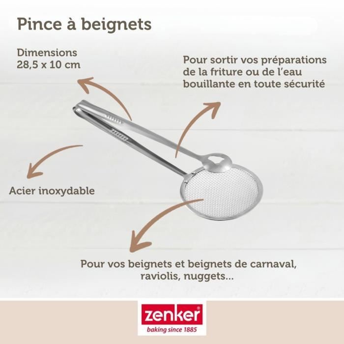 Bain-Marie-Set und Frittierzange für Donuts - ZENKER - Smart Pastry