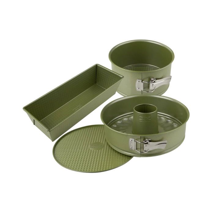 3er-Set Kuchenformen  ZENKER  Green Vision  18 bis 30 cm