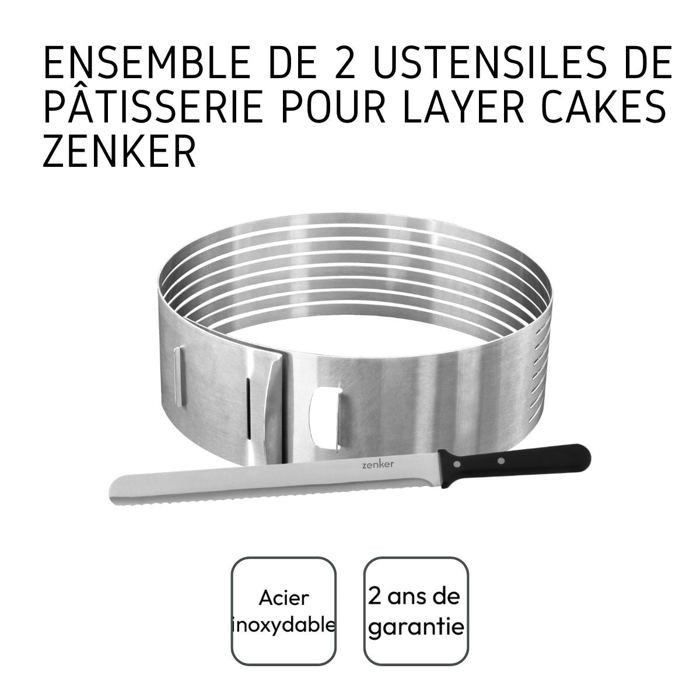 2er-Set Backutensilien - ZENKER - Für Schichttorten