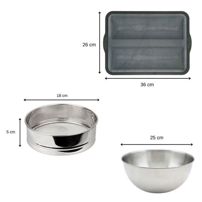 3er-Set Spezial-Baguette-Utensilien - ZENKER