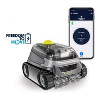 Poolroboter  ZODIAC  CNX-Li 5220 iQ  Reinigung von Boden, Wänden und Wasserlinie  Für Pools bis 